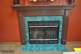 diy fireplace surround transformation