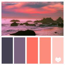 Maybe you've just bought your first home and are looking to customize it into your dream home, or maybe you're just looking to liven up a bedroom you've had for years but that never lived up to its potential. Color Palette Living Coral Paper Heart Design