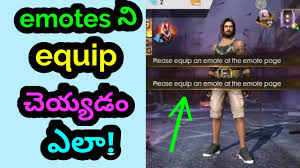 So they providing players with a gun crate, gloo wall skin, and dab emote during the stream. How To Equip Emotes In Free Fire How To Equip Emotes In Free Fire In Telugu Youtube