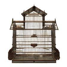 Pagoda bird cage