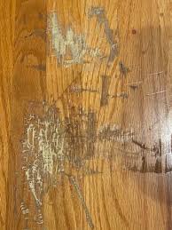 repair scratches in hardwood floors