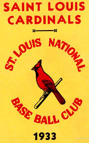 1933 St Louis Cardinals Wall Art Row