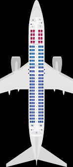 boeing 737 800 seat maps specs
