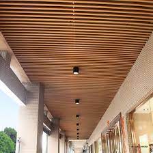 linear aluminum outdoor ceiling panel