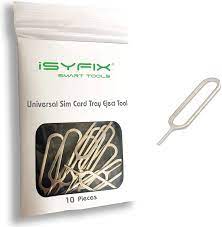 Maybe you would like to learn more about one of these? Amazon Com Sim Card Tray Pin Eject Removal Tool Needle Opener Ejector 10x Pack By Isyfix For All Iphone Apple Ipad Htc Samsung Galaxy And Most Smartphone Brands Cell Phones Accessories