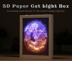 Paper Laser Cutting Handmade Big Fish Begonia Movie Shadow Box Night Light Box Buy Night Light Box Shadow Box Light Shadow Box Product On Alibaba Com
