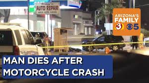man s after motorcycle crash in west