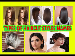 types of haircut styles names for