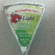 calories in laughing cow light swiss