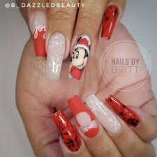 awesome minnie mouse nail designs