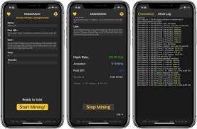 Free bitcoin miner app manualb gq. Hands On Mobileminer How To Mine Cryptocurrency On An Iphone Video 9to5mac