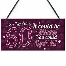 60th birthday party ideas for dad. 60th Birthday Gift For Men 60th Birthday Presents Women 60th Gift Mum Dad Auntie 5056293509237 Ebay