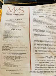 menu at mccormick schmick s seafood