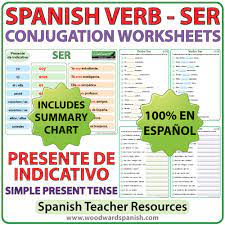 We did not find results for: Ser Spanish Verb Conjugation Worksheets Present Tense Woodward Spanish