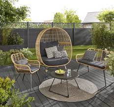 egg chair rattan garden furniture