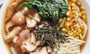vegan anese udon noodle soup recipe
