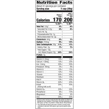 puffs cereal nutrition ings