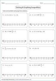 Solving and graphing inequalities answer key. Solving And Graphing Inequalities Worksheet Answer Key Nidecmege