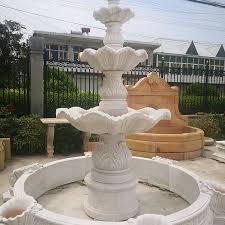 Used Marble Outdoor Water Fountains