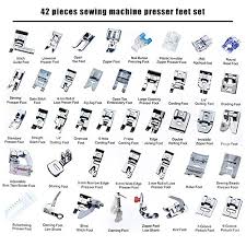Professional Domestic 42 Pcs Sewing Machine Sewing Foot