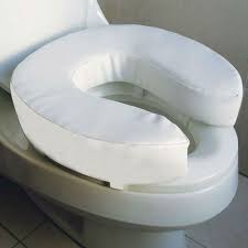 Soft Padded Raised Toilet Seat 2 Inch