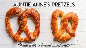 auntie anne s pretzel recipe made with