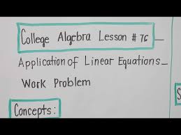 College Algebra Lesson 76