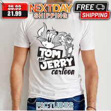 tom and jerry cartoon shirt uni tee