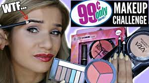 99 cents makeup challenge