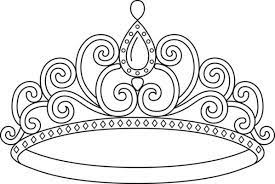 princess crown vector art icons and