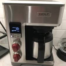 1 manuals for wolf gourmet coffee maker devices found. Wolf Gourmet Automatic Drip Coffee Maker Stainless Steel Black Knob Williams Sonoma