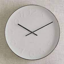 Mr White Wall Clock