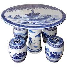 Set Of Chinese Porcelain Garden Seats