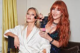 getting ready with kate moss and