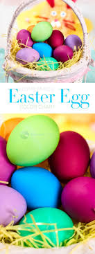 Easter Egg Dye With Color Chart