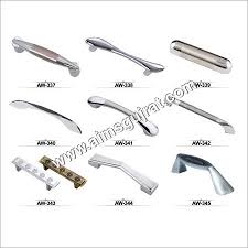 white metal cabinet handles at best