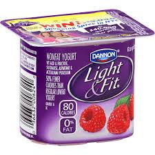 fit raspberry light fit nonfat yogurt