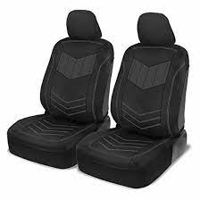 Gray Faux Leather Car Seat Covers