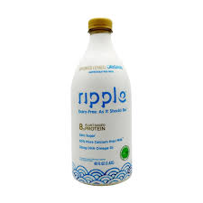 ripple foods unsweetened original pea