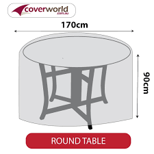 Outdoor Circular Top Table Cover