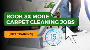 book 3x more carpet cleaning jobs in 15