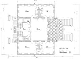 Floor Plans And Elevations Drayton Hall