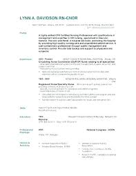 Nursing School Resume For Nurse Example Sample Of And Objective Sch