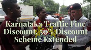 karnataka traffic fine 50