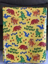 Anime wrapping paper near me. Kids Character Gift Wrap Birthday Party Wrapping Paper Anime Dinosaur Decor For Sale Online Ebay