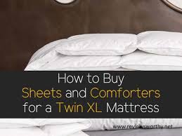 comforters for a twin xl mattress