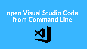 how to open visual studio code from