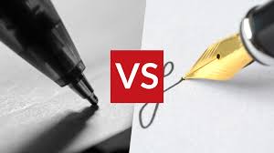 ballpoint vs fountain pen which should