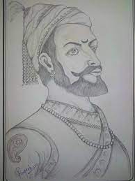 chatrapati shivaji maharaj drawing by