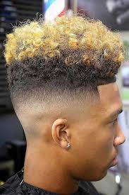 But, it is necessary to think well not to dye the blond hair on a blow. The High End Black Men Hairstyles To Make The Most Of Your Afro Hair